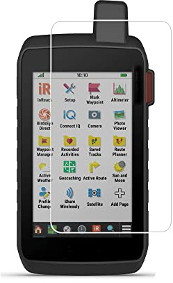Zshion Matte Displayschutzfolie kompatibel mit Garmin Montana 700 700i 750i, gehärtetes Glas, Schutzfolie, Handheld-GPS-Navigator-Zubehör [2 Stück]