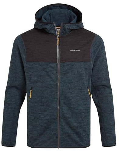 Craghoppers Mens Travos Full Zip Fleece Top (L) (Blue Stone Marl)