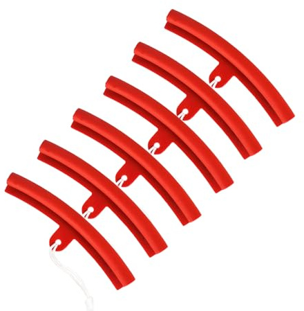 Intckwan 6 Piezas Protectores de Llanta, Protectores de Llanta para Montaje de NeumáTicos, Protectores de Llanta de Goma para Todas Las Llantas Comunes