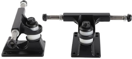 KENANLANur Skateboard Achsen, 2 Stück Skateboard Achsen Combo 3,25 Zoll ABEC Longboard Skateboard Zubehör (Schwarz)