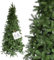 Weihnachtsbaum Slim aus realistischem PVC, ideal für kleine Räume, von höchster Qualität, 1059 dichte Zweige und Stabiler Boden, Elegantes Design für Klassische Weihnachtsdekorationen, 210 cm
