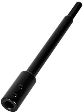 Forstner Bit Extension Black (7'' Long for 3/8'' Round Shank)