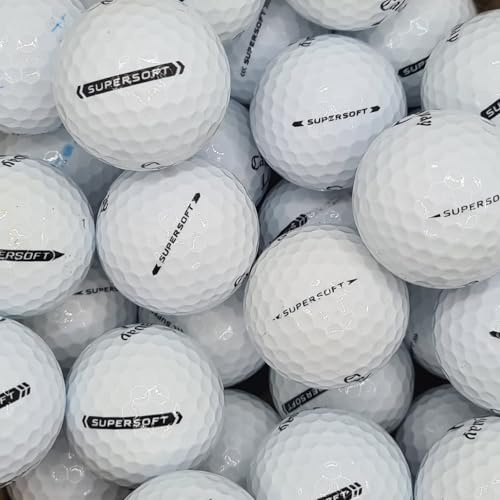 SDP Golf Balls – Premium Used Supersoft Pearl/A Grade Recycled Lake Balls for Callaway Golf Balls - Used, Not New - Pack of 24