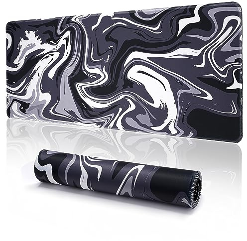 EFISH Gaming Mouse Pad 800x300mm Large Gaming Mouse Mat with Stitched Edges,XL Mouse Pad with Non-Slip Base,Extended Large Size Mouse Pads,Keyboard Pad with Water Resist Surface,Office/Gaming.Y2