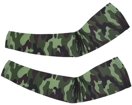 LIXSAZSE Arm Sonnencreme, UV Schutz, Fell, Kühlmanschette, Sport, Fitness, Ärmel, Geschenke zum Angeln, Radfahren, Basketball, Typ 3