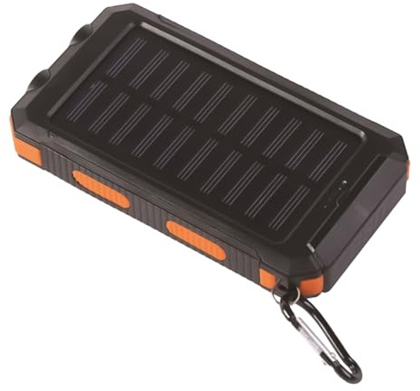 Solar Charger, 20000mAh Multifunctional Charger Set With Type-C Charging Cable English Manual, Wireless Fast Charging Device With Flashlight For Camping Hiking Picnic Walking Outdoor