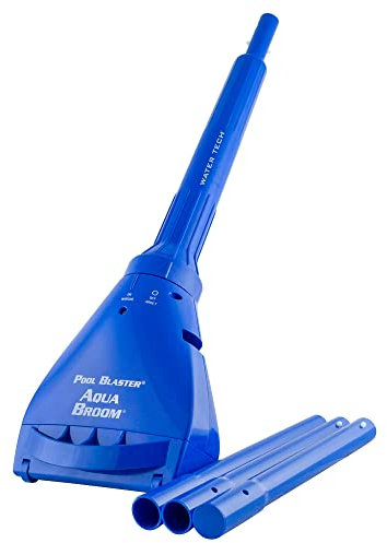 Water Tech Pool Blaster Aqua Broom Xl Ultra Pool Vacuum Cleaner, Aspirapolvere Per Piscine Con Ventosa Xl, Aspirapolvere Portatile Per Piscine E Spa Con Testa Aspirante Di 22 Cm Di Larghezza