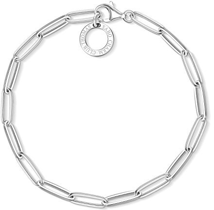 Thomas Sabo Damen Charm-Armband Charm Club 925 Sterling Silber X0253-001-21-L18,5