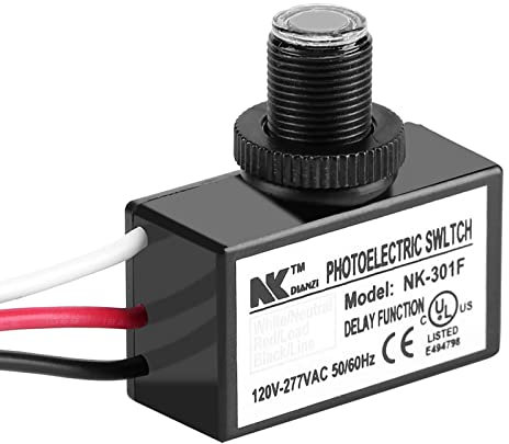 Mini Fotocélula Interruptor Fotoeléctrico del Interruptor Lámpara Sensor De Conmutación Luz Led 120-277V