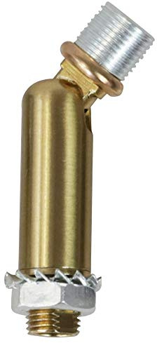 MELUCEE Brass Sloped Ceiling Adapter for Chandeliers Pendant Lights 1 Pcs, Suitable for Vaulted or Angled Ceilings