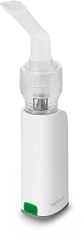 medisana IN 530 tragbarer Inhalator für Unterwegs, Kompressor Vernebler mit Mundstück und Maske für Erwachsene und Kinder, bei Erkältungen oder Asthma mit wiederaufladbarem Akku per Micro-USB