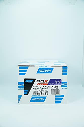 NORTON 31508 DISCHI DA SBAVO 31508 BDX 115X3.2X22.2 PEZZI 25
