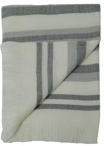 Gamboa Couverture en Laine d'alpaga Épaisse Douce et Chaude pour la Saison Froide en Fiber Naturelle