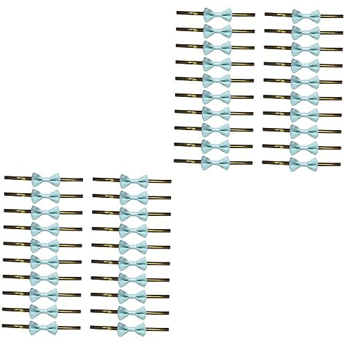 minkissy 200pcs Thick Ribbon for Candy Bag Sky Blue Sweets Wrapper Sealing Ties Baking Decor