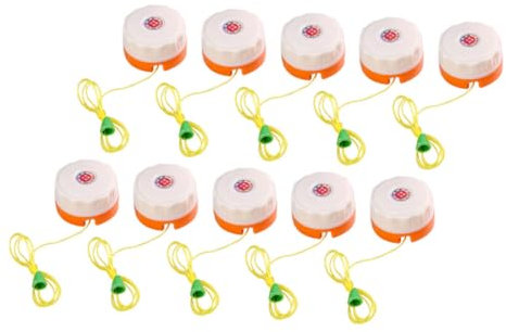 Yardenfun 10St Seilschalter Zugkabelschalter Deckenventilator Zugkabel Deckenventilator Personalisierung drahtloser Schalter Deckenlicht Lüfter Kette Lampenzugseil -Zugseil Plastik