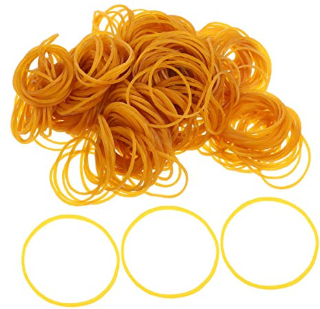 STOBOK Practical Rubber Bands 800pcs Set Large Elastic Bands for Office Home School