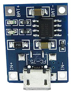 Angoily 5stücke USB Ladegerät Für -ionen-batterien Mit Schutzplatine Für -projekte Und Anwendungen Mobilen Geräten