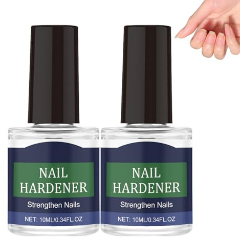 Nagelhärter Mit Hyaluronsäure, Pflege Mit Hyaluronsäure, Nagelhärter, Vitamine & Mineralien, Pflegende Lösung Für Geschädigte Nägel (2 Stück)