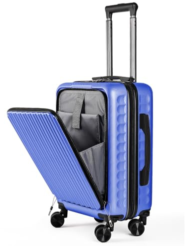 ARTREE Maleta de Cabina,ABS Material Trolley Rígida Expandible, con Ruedas giratorias Desmontables,Cerradura combinación,Ideal como Equipaje de Mano para Iberia, Vueling o Easyjet