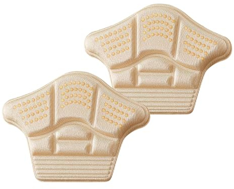 Inserciones De Cojín Para El Talón: 1 Par De Almohadillas Antideslizantes | Para El Talón, Agarres Y Cómodos, Almohadillas Par Prevenir Los Zapatos | Cojines De Ajuste De Zapatos Hechos A Medida