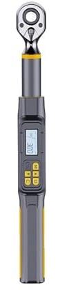QZCX Llave dinamométrica digital, Llave dinamométrica digital angular Llave dinamométrica preajustable Mantenimiento del automóvil