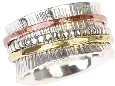 Energy Stone WUNDERSCHÖNE UNVOLLKOMMENHEIT Drehring (Style UK60)