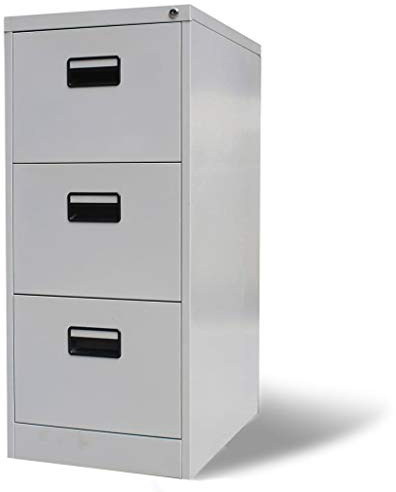 Metall Aktenschrank mit 3 Schubladen Büroschrank für Hängeregistern in versch. Ausführungen