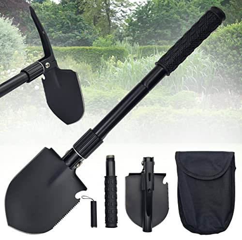 Multifunktionale Klappschaufel Camping Schaufel Überlebensausrüstung Metallgriff Survivalkit Überlebenswerkzeug Wandern Gartenarbeiten Angeln Rucksacktourismus