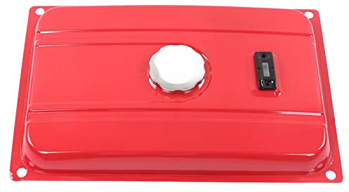 Generador Tanque de Combustible Acero Inoxidable Rojo Pesado Generador Rectangular Gas Gasolina Aceite Lata Contenedor 3.17 Galones Tanque de Combustible de Gas de 5 Galones