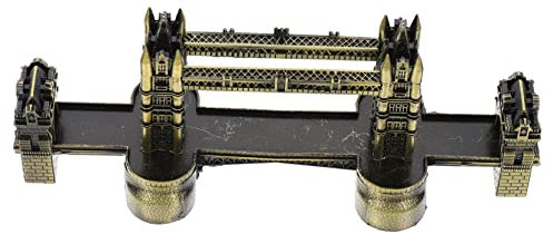 LIFKOME Modell der Themsebrücke Brückenstatue aus Metall Desktop- Modelle Ornament Wohnkultur Desktop-Bridge-Modell Haushalt Dekorationen Tower Bridge Kunsthandwerk Skulptur Legierung