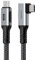 Hagibis USB 4 Kabel, Graphen geflochtenes USB C auf USB C 240 W Schnellladekabel mit 8K @ 60Hz 40Gbps Datenübertragung Thunderbolt 4/3 Videokabel für iPhone 15/15 Pro Max, iPad, MacBook Pro Air (1,2 m