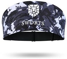 SWORTS Aero Stirnband Sport I Laserporen Laufstirnband für Hohe Intensität (Schmales Headband Unisex)