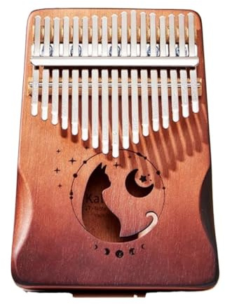 Kalimba Chromatische Kalimba, 17 Tasten, handgefertigt, professionelle Kalimba, Marimba-Musik, chromatische Kalimba, 17 Tasten, professionelles Daumenklavier, handgefertigt