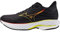Mizuno Wave Rider 28 Damen-Laufschuh, Black-Evening Primrose, 7
