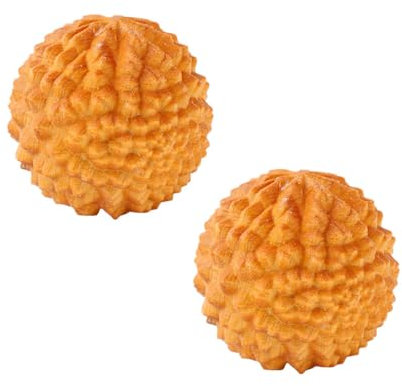 SHIDXIB 1Pairs/2pcs Relieve Stress Tension with Thuja Wooden Hand Massage Ball for Yoga Meditation Exercise Ball Massage Tools Wooden Crafts