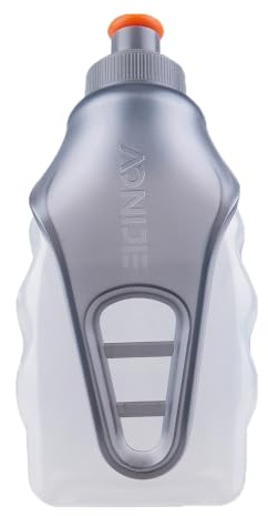 TRIWONDER Gourde Running Sport Bouteilles d'eau 250 ml avec clip | Flasque, Bidon Hydratation, pour Sac d'Hydratation, Ceinture Marathon