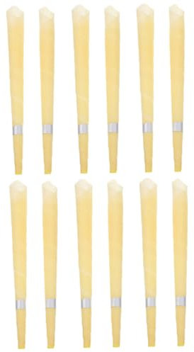 Anneome 12 Stück Aromatherapie Sticks Ohrpflege Groß Komfortabel Kompakt Bergamotte Duft Für Unterwegs Tinnitus Lindern Haushalt/reisen