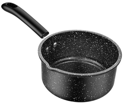 WATIIFUFU 1pezzi Pentolino Per Latte e Antiaderente e Compatibile Induzione Per e Alimenti Per