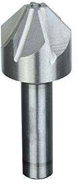 Zylinderschaft-Senkbohrer-Set 3 Flöten 60 90 120 Grad HSS Fasenfräser Schaftfräser 14–80 mm(90 Degree,18mm)