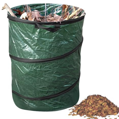 Bote de Basura Plegable para Acampar, Bote de Basura Plegable para Acampar - Contenedor de basura de jardín de gran capacidad | Bote de basura para exteriores de gran capacidad, contenedor de reciclaj