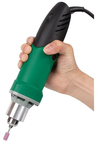 BADIKA Amoladora eléctrica de Barras Amoladora pulidora eléctrica de 500 W, Herramienta rotativa for Trabajar Metales, taladros eléctricos, Herramientas eléctricas for Trabajar la Madera(U+K Head)
