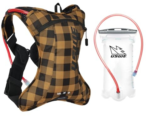 USWE Outlander XC Trinkrucksack, Laufen, Wandern, Trinkrucksack mit Wasserblase (1,5 l/1,417.5 g), Hydropack für Damen und Herren, Rucksackausrüstung & Ausrüstung für Radfahren, MTB