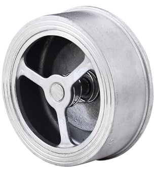 JMRTQMEC Rückschlagklappe aus Edelstahl 304 H71W-16P, Rückschlagventil, unidirektional, hohe Temperaturbeständigkeit, 4 Minuten, 6 Minuten, 1 Zoll, 2 Zoll (G2-1/2)