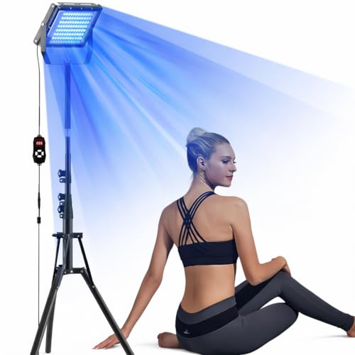 Bärbart solarium för hemmet – solbränning för ansikte och kropp med timer, 31 x 31 cm, ansiktsolarium för armar, mage och ben
