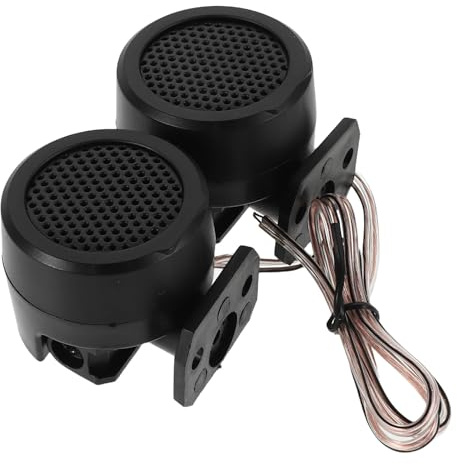 DIYEAH Tweeter per Auto 500w ad Alta Potenza Installazione Facile Altoparlanti Rotondi in Abs per Impianto Stereo Auto Qualità Audio Stereo Chiara e Camion