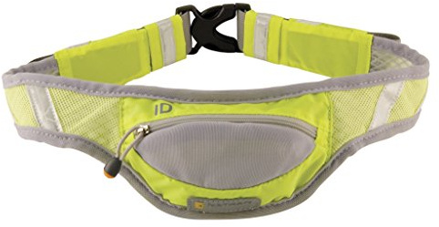 Nathan Unisexs reflekterande löpbälte, Hi-Viz gul, en storlek