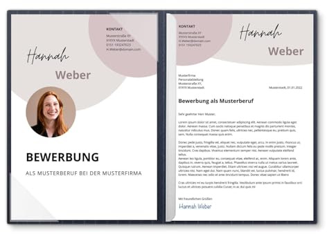 5 Stück 2-teilige Bewerbungsmappen Lemani® CARISMA Nadelstreifen mit 1 Klemmschiene - Premium-Qualität mit feinen Nadelstreifen, unverwechselbarer Haptik und hochwertiger Flach-Prägung 'Bewerbung'