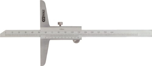 KS Tools 300.0574 Djupmätare, 0-300mm, höjd 125 mm