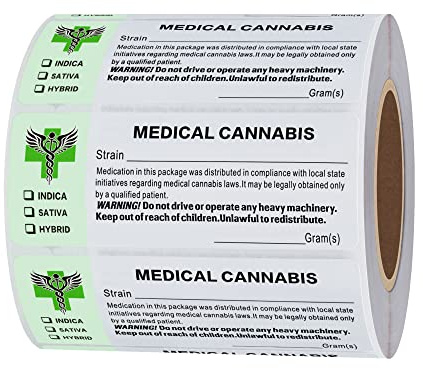 Hylabelest Etichette mediche generico per ceppi medici RX conformi allo stato (tipo 1)