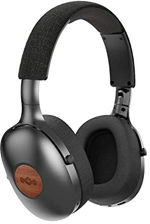 Positive Vibration XL kabellose Kopfhörer (Bluetooth, kompakt, Over-Ear Kopfhörer, Schnellladung, 24 Stunden Akkulaufzeit, iPhone/Android kompatibel, On-Board Mikrofon und Lautstärkeregler)